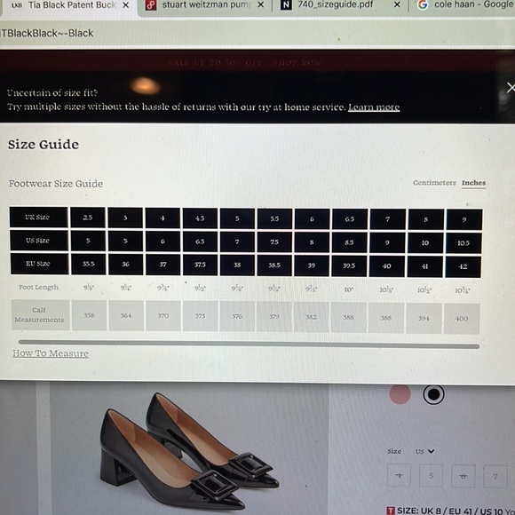 L.K. Bennett London snake Pumps US size 10.5 brown and Cream color - Picture 7 of 7